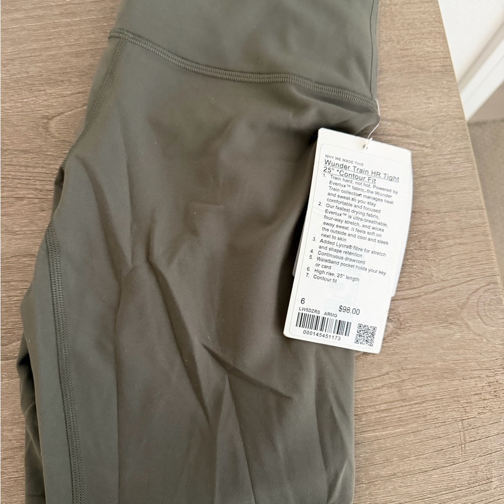 lululemon athletica Olive Track Pants
